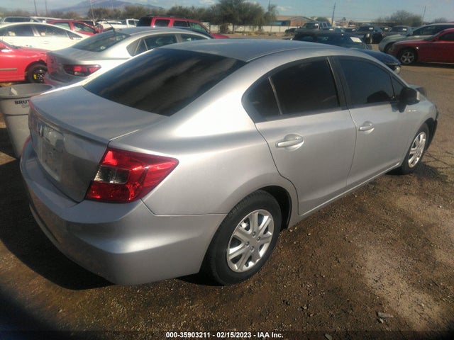 2012 HONDA CIVIC SDN LX VIN: 2HGFB2F55CH319608