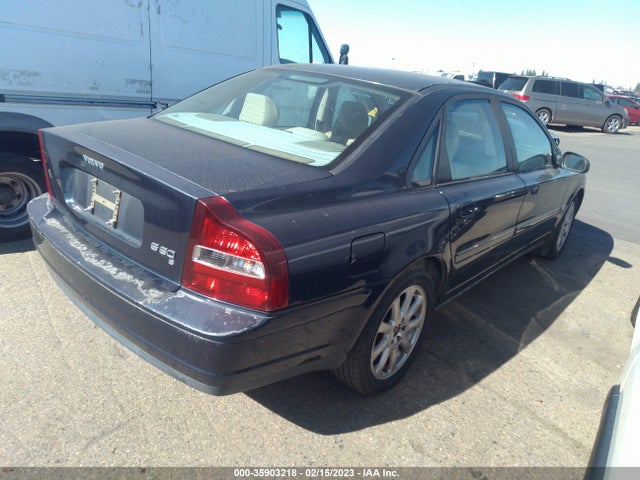 2003 VOLVO S80 2.9L TWIN TURBO VIN: YV1TS91Z731308056