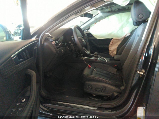 2022 AUDI A4 SEDAN PREMIUM PLUS VIN: WAUBBAF4XNN008410