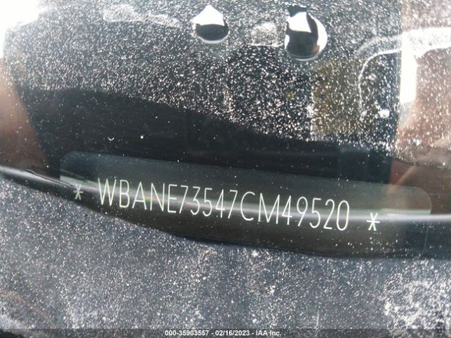 WBANE73547CM49520 BMW 5 Series 530i