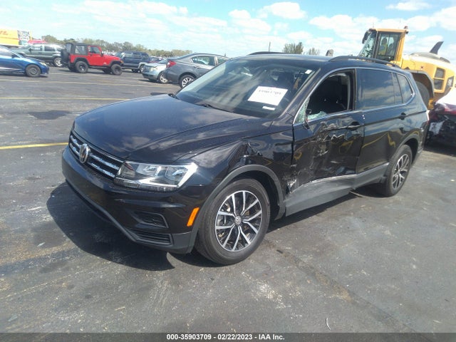 2021 VOLKSWAGEN TIGUAN SE/SE R-LINE BLACK/SEL VIN: 3VV3B7AX3MM157747