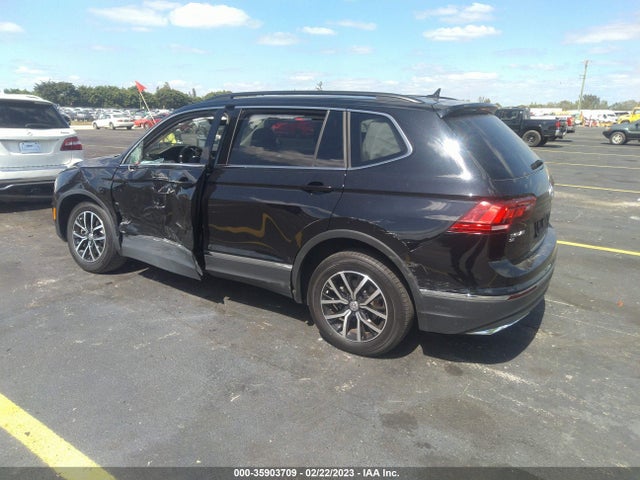 2021 VOLKSWAGEN TIGUAN SE/SE R-LINE BLACK/SEL VIN: 3VV3B7AX3MM157747