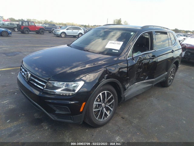 2021 VOLKSWAGEN TIGUAN SE/SE R-LINE BLACK/SEL VIN: 3VV3B7AX3MM157747