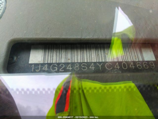 1J4G248S4YC404669 Jeep Grand Cherokee Laredo