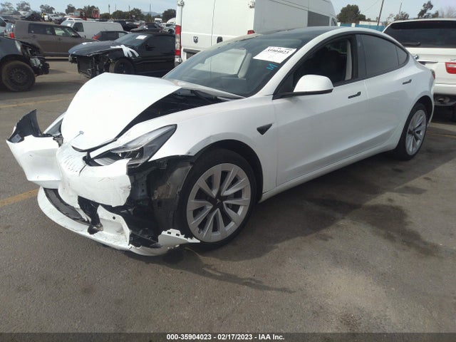 Tesla Model 3 Long Range 2021 5YJ3E1EB3MF983634 Image 2