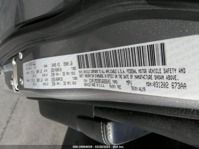 1C4PJMDS8FW692643 Jeep Cherokee Limited