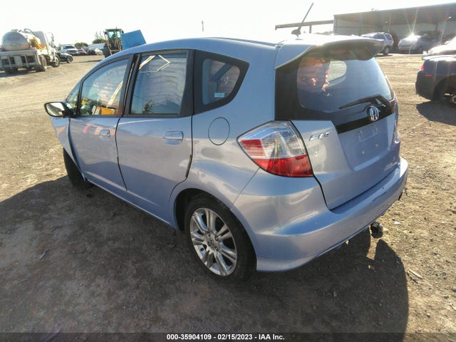 2009 HONDA FIT SPORT VIN: JHMGE88409S010081