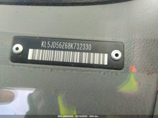 2008 SUZUKI FORENZA VIN: KL5JD56Z68K732330