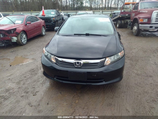 2012 HONDA CIVIC SDN LX VIN: 19XFB2F51CE081010