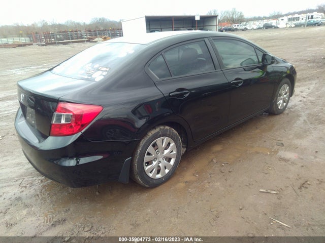 2012 HONDA CIVIC SDN LX VIN: 19XFB2F51CE081010