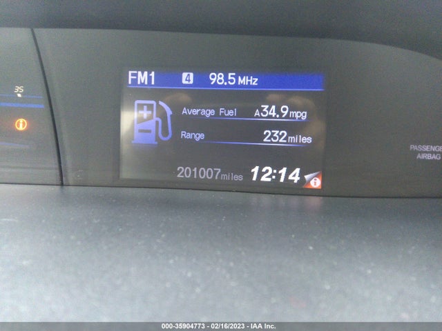 2012 HONDA CIVIC SDN LX VIN: 19XFB2F51CE081010
