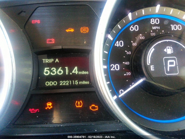 2011 HYUNDAI SONATA LTD VIN: 5NPEC4AC6BH228040