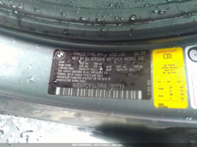 WBXPC93459WJ30233 BMW X3 Xdrive30i