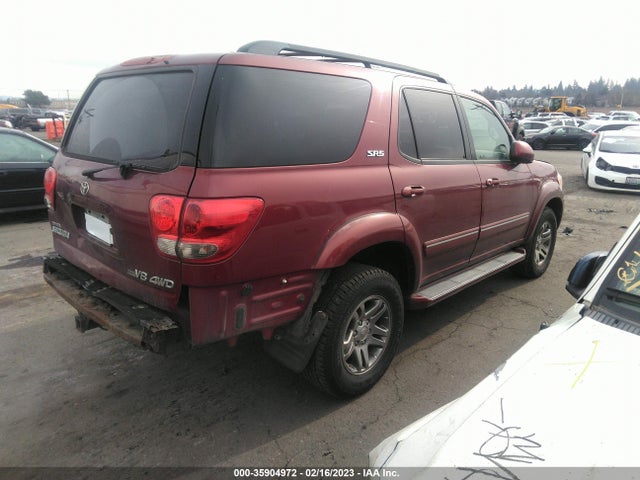 2007 TOYOTA SEQUOIA SR5 VIN: 5TDBT44A27S280022