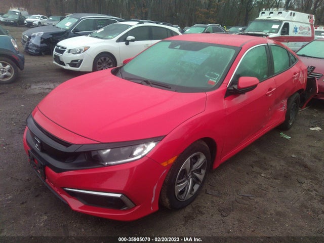 Honda Civic Sedan Lx 2019 2HGFC2F61KH531118 Image 2