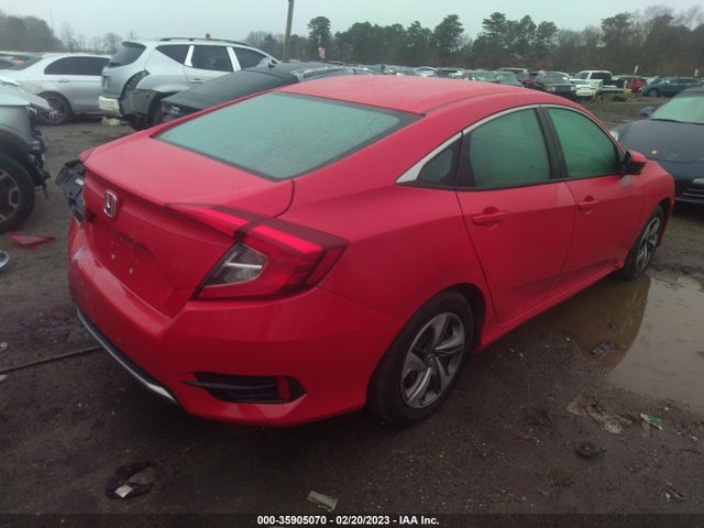 Honda Civic Sedan Lx 2019 2HGFC2F61KH531118 Image 4