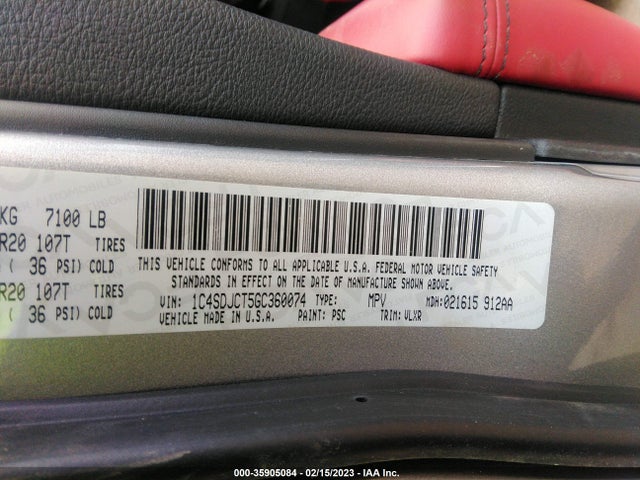Dodge Durango R/t 2016 1C4SDJCT5GC360074 Image 10