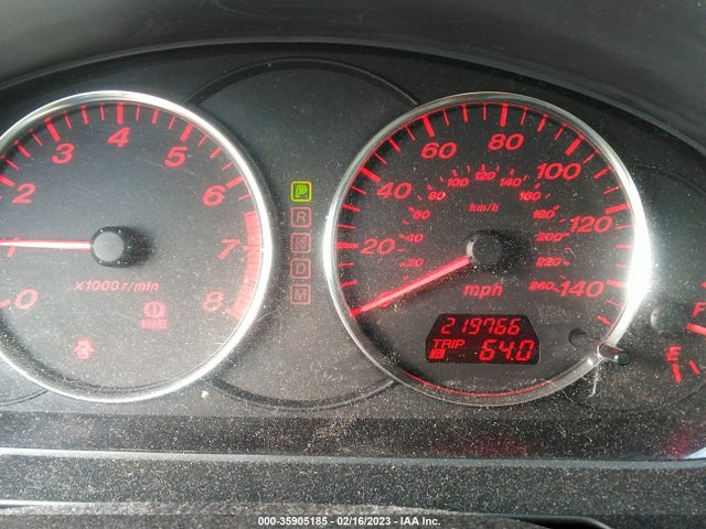 2005 MAZDA MAZDA6 GRAND TOURING S VIN: 1YVHP80D855M50564
