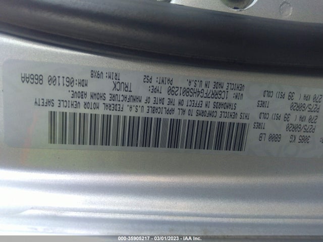 RAM 1500 Express 2017 1C6RR7FG4HS801290 Image 10