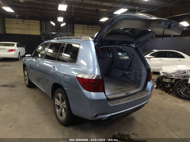 2008 TOYOTA HIGHLANDER SPORT VIN: JTEES43AX82070838