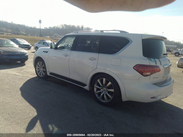 2012 INFINITI QX56 7-PASSENGER VIN: JN8AZ2NE5C9021022