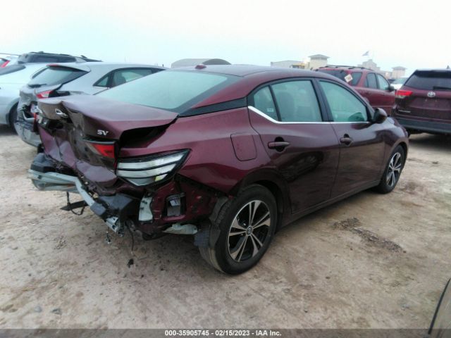 3N1AB8CV8NY253202 Nissan SENTRA SV