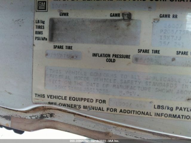1GKCS18R6J8513258 GMC S15 Jimmy