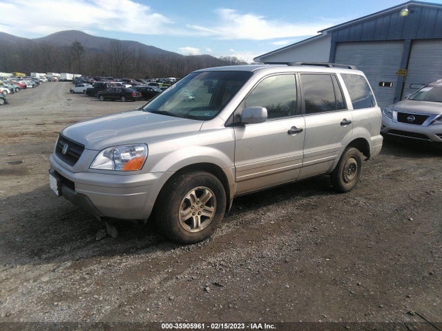 2004 HONDA PILOT EX VIN: 2HKYF18554H614266