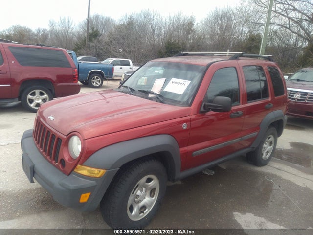 2006 JEEP LIBERTY SPORT VIN: 1J4GL48K66W245601