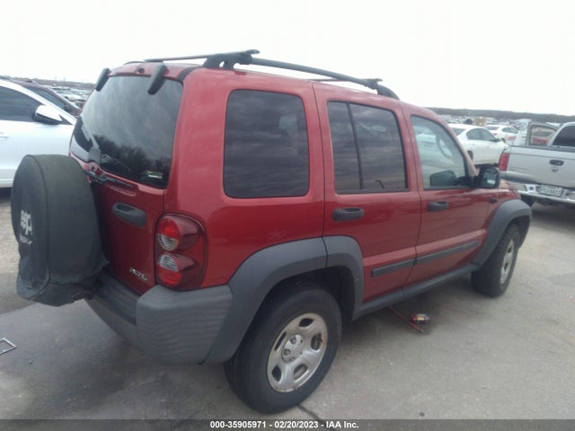 2006 JEEP LIBERTY SPORT VIN: 1J4GL48K66W245601
