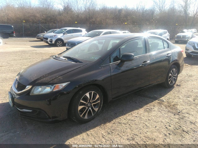 2013 HONDA CIVIC SDN EX VIN: 19XFB2F89DE282584