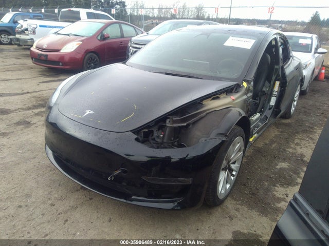 Tesla Model 3 Long Range 2022 5YJ3E1EB2NF209148 Image 2