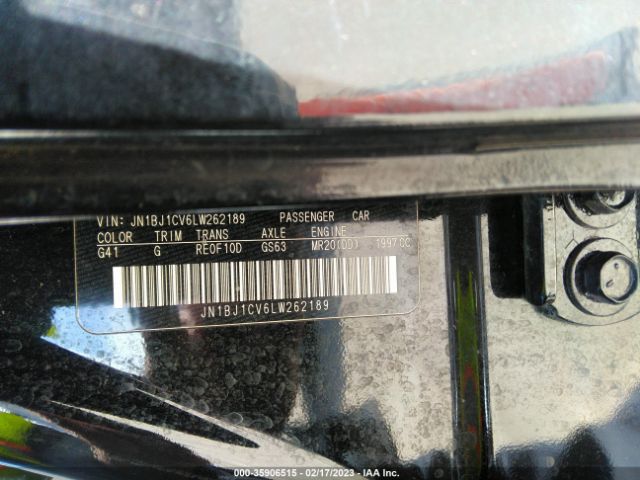 JN1BJ1CV6LW262189 Nissan Rogue Sport S