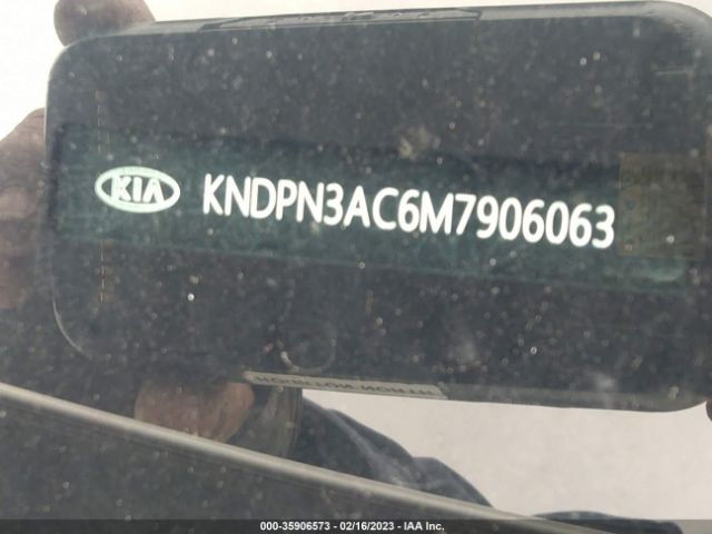 KNDPN3AC6M7906063 KIA Sportage Ex