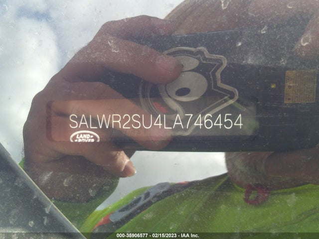 2020 Land Rover Range Rover Sport, VIN: SALWR2SU4LA746454