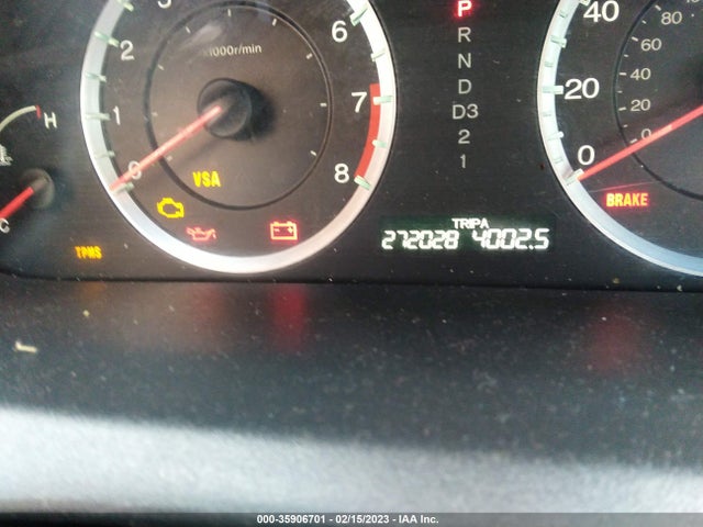 2009 HONDA ACCORD SDN EX-L VIN: 1HGCP36899A012020