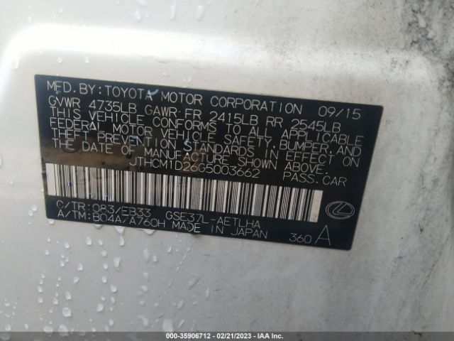 JTHCM1D26G5003662 Lexus IS 300
