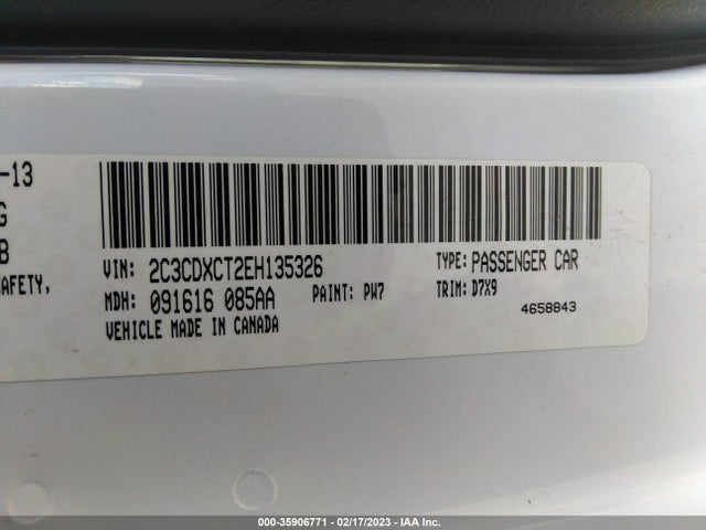 Dodge Charger Rt 2014 2C3CDXCT2EH135326 Image 9