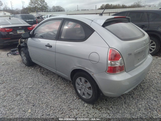 2008 HYUNDAI ACCENT GS VIN: KMHCM36C28U063301