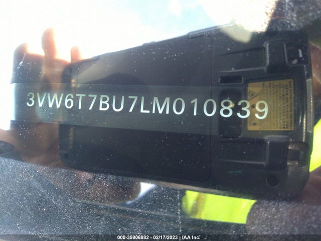 3VW6T7BU7LM010839 Volkswagen Jetta Gli S/autobahn