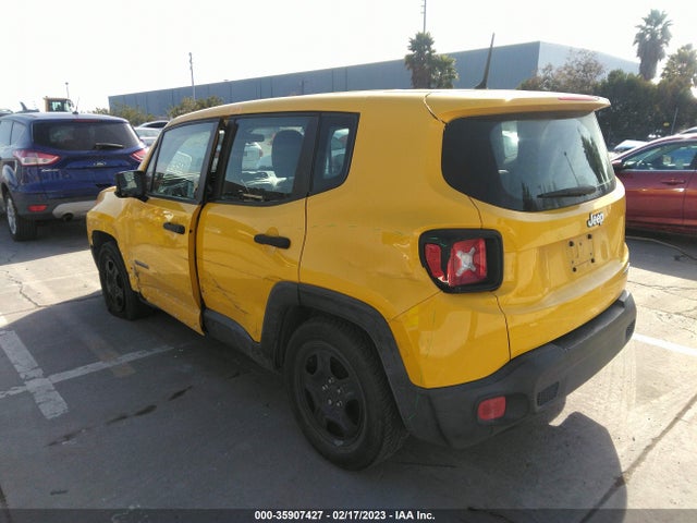 2017 JEEP RENEGADE SPORT VIN: ZACCJAABXHPF57763