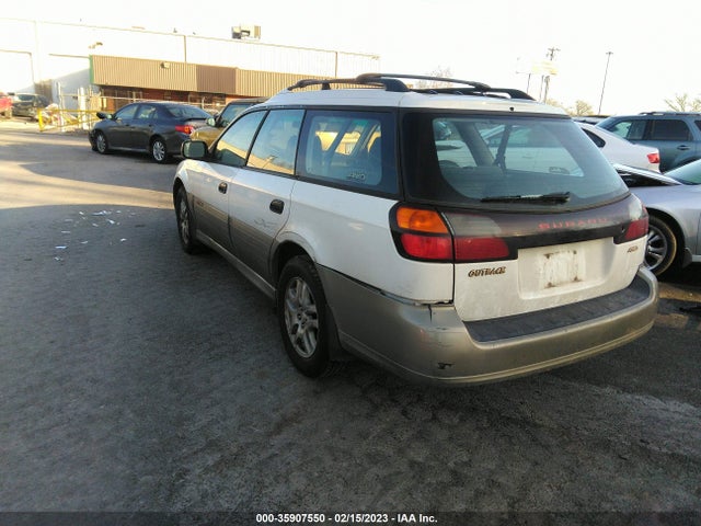 2000 SUBARU LEGACY WAGON OUTBACK EQUIP VIN: 4S3BH6650Y7627291