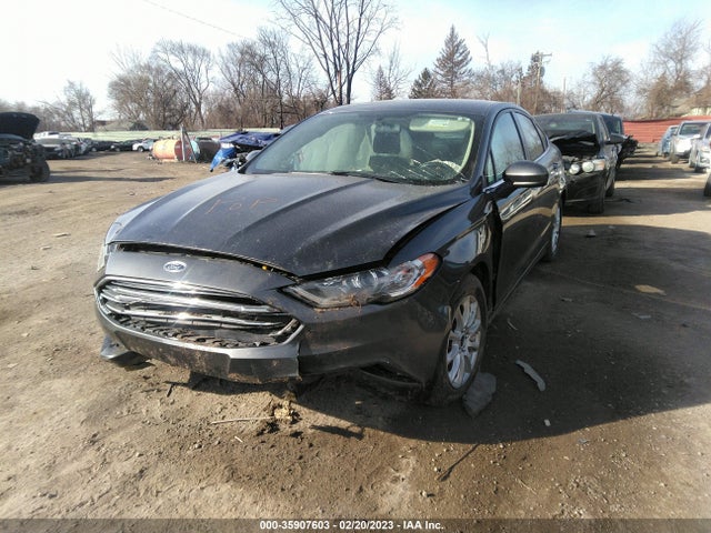 2017 FORD FUSION S VIN: 3FA6P0G73HR366223