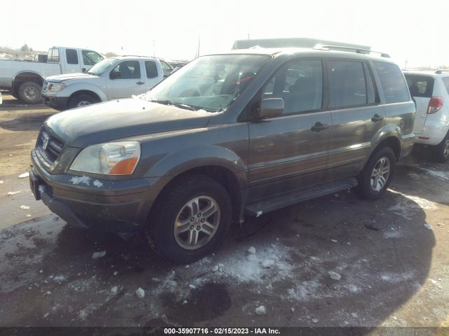 2004 HONDA PILOT EX VIN: 2HKYF18744H509347