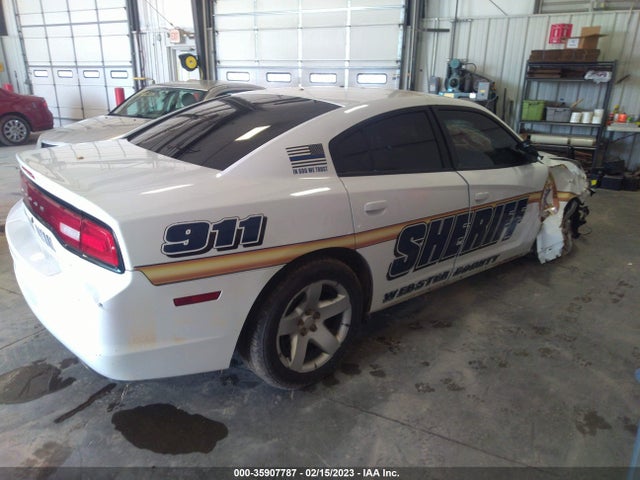 2012 DODGE CHARGER POLICE VIN: 2C3CDXAT4CH221138