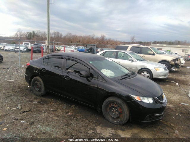 Honda Civic Sdn Lx 2013 2HGFB2F54DH526430 Image 1