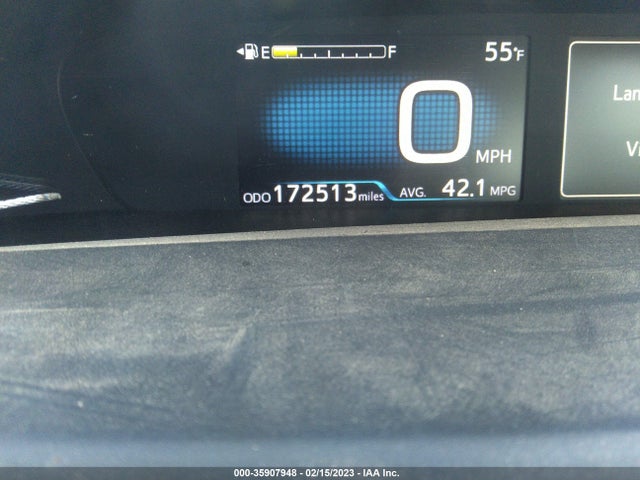Toyota Prius Two/two Eco/three 2018 JTDKBRFUXJ3058537 Image 8