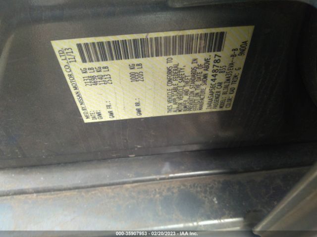 1N4AA5AP5EC448787 Nissan Maxima 3.5 Sv W/sport Pkg
