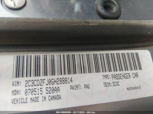 Dodge Challenger 392 Hemi Scat Pack Shaker 2016 2C3CDZFJ0GH288814 Image 9