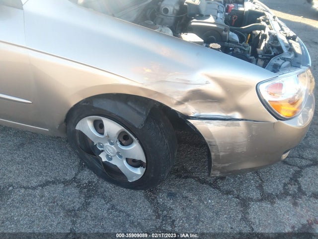 2008 KIA SPECTRA EX VIN: KNAFE121885557824